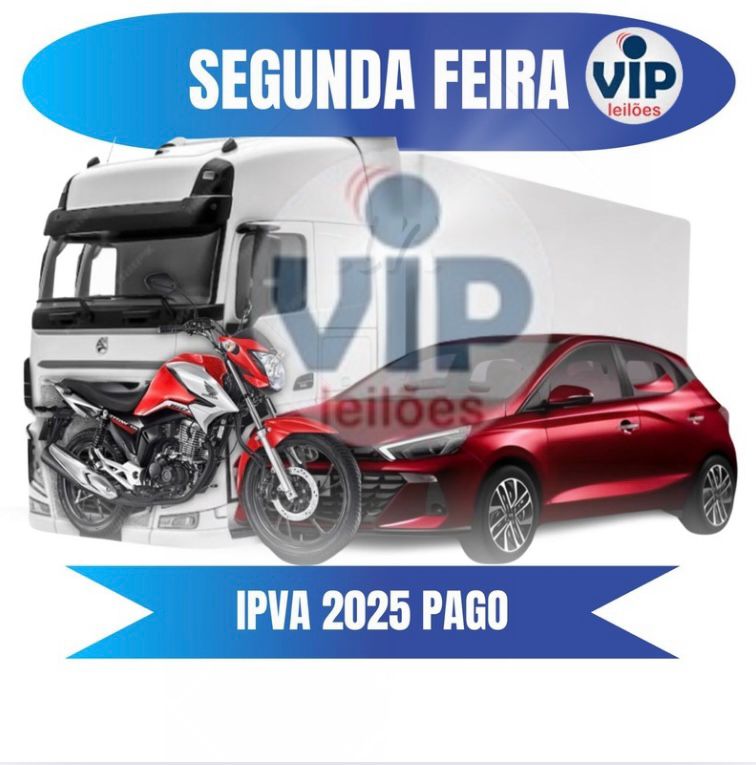 <center><b>Leilão de Veículos Recuperados de Financiamento</b> <center>Encerramento Dia 19/05/2025 as 10:00h